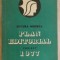 Plan editorial, Proiect, 1977, Editura Minerva, Exemplar de lucru (vezi detalii pentru livrare in tara)