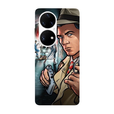 Husa compatibila cu Huawei Nova 8i model Archer Detective, Silicon, TPU, Viceversa foto
