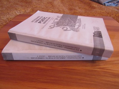 Dictionarul limbajului poetic eminescian - 2 vol. foto