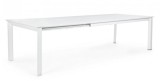 Cumpara ieftin Masa extensibila aluminiu alb Konnor 300x110x76 cm