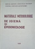 Materiale metodologice de igiena si epidemiologie Andrei Kelemen - 1981