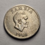 5 Ngwee 1968 - Zambia