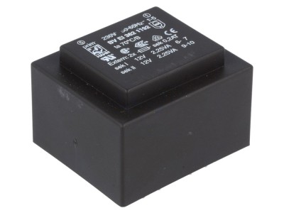 Transformator &amp;icirc;ncapsulat 4,5VA 230VAC foto