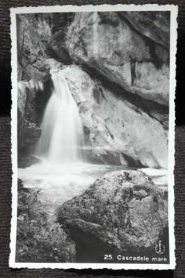 Carte postala, Regiunea Ghilcos, Cascadele mari, 1935 foto