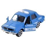 Macheta Dacia 1300 Taxi Albastru Majorette, Metal, Colectie, 7.5cm