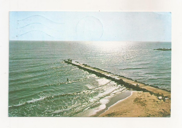 RF50 -Carte Postala- Eforie Nord , vedere spre largul marii, circulata 1979