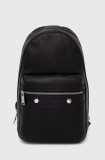 PLEIN SPORT rucsac barbati, culoarea negru, mic, neted