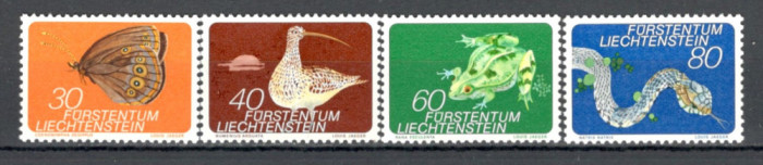 Liechtenstein.1973 Fauna mica-Biotop Riet SL.74