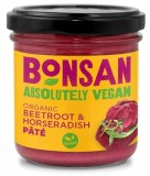 Pate Vegetal cu Sfecla Rosie si Hrean Bio 130gr Bonsan