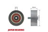 Rola curea transmisie Hyundai Ix35, Santa F 2, Santa F Iii; Kia Optima, Sorento 2, Sorento 3, Sportage 2.0, 2.2d, 2.4 01.2009-, NTY RNK-KA-007