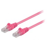 Patch Cord U/UTP 5e Roz 0.5m PVC