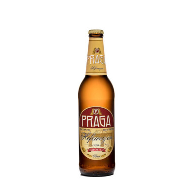 Bere Blonda Praga Hefeweizen 0.5 L, Alcool 4.7%, la Sticla, Bere Blonda, Bere Blonda la Sticla, Bere Blonda Praga, Bere Praga Hefeweizen, Bere Blonda foto