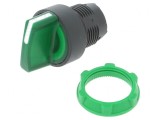 Comutator Rotativ 22mm LED Verde IP66