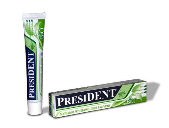 Pasta de dinti Eco Bio fara Fluor homeopatie PresiDent Classic 75ml made in Italy Pasta de dinti Eco Bio fara Fluor homeopatie PresiDent Classic 75ml made in Italy
