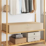 vidaXL Cutie de depozitare 6 pcs Crem 90 x 48 x 15 cm 42024617