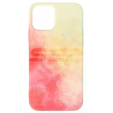 Husa Silicon Watercolor Spring Cherry pentru Apple iPhone 12 Pro