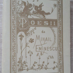 Poezii de Mihai Eminescu, facsimil 1996 colectie T. Maiorescu publicata in 1883