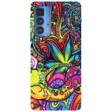 Husa compatibila cu Motorola G20 model Message from ayahuasca, Silicon, TPU, Viceversa, Transparent, Carcasa