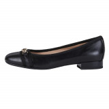 Pantofi dama, din piele naturala, Geox, D024GD-08502-C9999-01-06, negru, 36