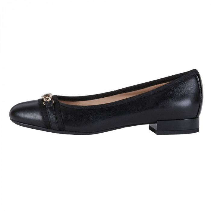 Pantofi dama, din piele naturala, Geox, D024GD-08502-C9999-01-06, negru