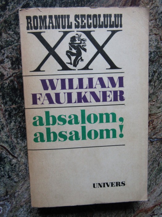 William Faulkner - Absalom, absalom! (1974)