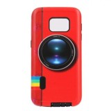 Husa SAMSUNG Galaxy S5 - Fashion 2&amp;1 (Red Camera), Plastic, Carcasa