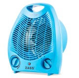 Cumpara ieftin Aeroterma electrica Zass ZFH 02 C, culoare albastra, 2 trepte de putere: 1000W 2000W - RESIGILAT