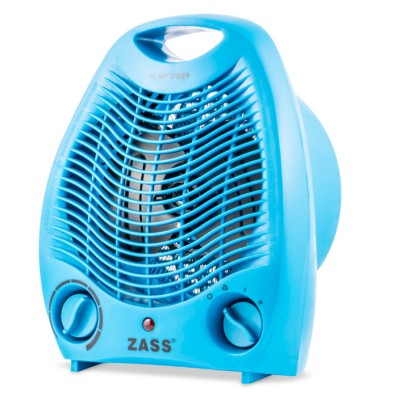 Aeroterma electrica Zass ZFH 02 C, culoare albastra, 2 trepte de putere: 1000W 2000W - RESIGILAT foto