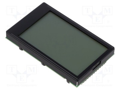 Afişaj LCD alfanumeric 4x20 albă 75x45,8mm LED PIN 24 DISPLAY VISIONS foto