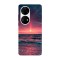 Husa compatibila cu Huawei Nova Y70 model Black sea sunset, Silicon, TPU, Viceversa