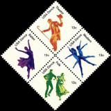 Statele Unite 1978 - dans american, serie neuzata