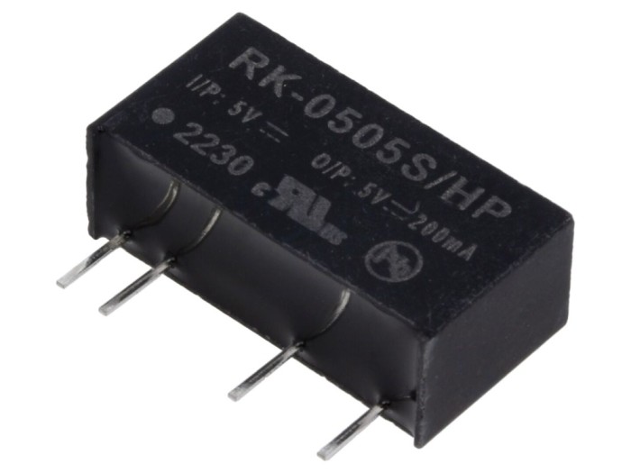 Convertor DC/DC 5V 1W SIP7
