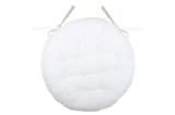 Pernă De Scaun Ronde Duo Crem/In 38X38 Cm, Culoare Crem/In, 100% Bumbac