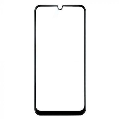 Folie protectie de sticla compatibila Samsung Galaxy A20e, rezistenta 9H, sticla securizata, Negru/Transparent foto