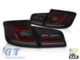 Set de stopuri LED de tuning potrivit pentru BMW Seria 5 F10 2010-2016, negru, stanga si dreapta Performance AutoTuning