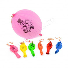 Set de 5 baloane Neon mari Punch Balloon reactive UV foto