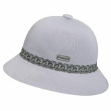 Palarie alba Kangol Chain Casual (Masura : S,L) - Cod 93353454375, Roz