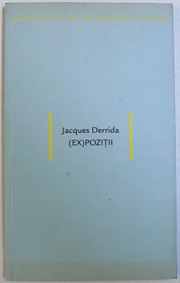 (EX)POZITII de JACQUES DERRIDA, 2001 foto