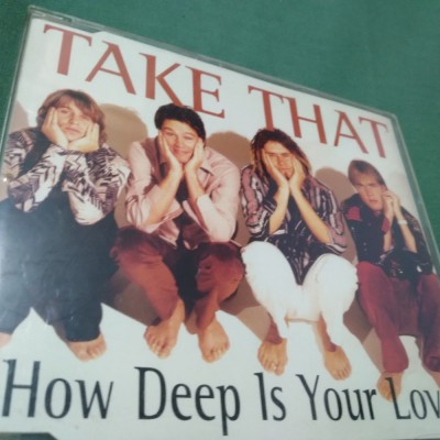 CD TAKE THAT- HOW DEEP IS YOUR LOVE ORIGINAL BMG foto
