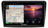 Navigatie Skoda Superb 2 2013-2015 AUTONAV Android GPS Dedicata, Model Classic, Memorie 128GB Stocare, 6GB DDR3 RAM, Display 10&quot; Full-Touch, WiFi, 2 x