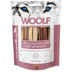 WOOLF Sandwich cu Pui ?i Cod 100g foto
