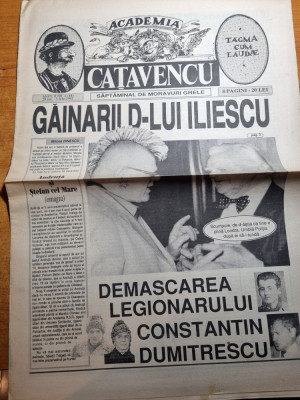 academia catavencu 29 ianuarie-5 februarie 1992- ziar umoristic foto