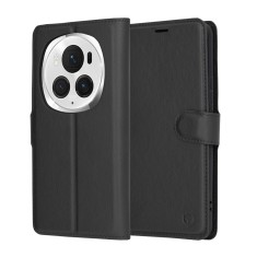 Husa Honor Magic6 Pro Techsuit Leather Folio, negru foto