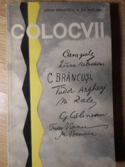 COLOCVII. ARTISTUL SI EPOCA-STEFAN BANULESCU, ILIE PURCARU foto