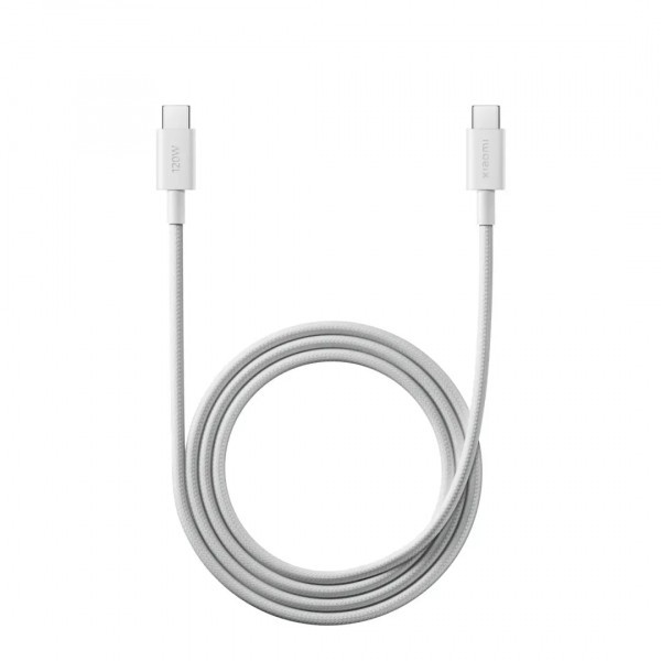 Cablu Date si Incarcare USB-C - USB-C Xiaomi, 120W, 1m, Alb BHR087KGL