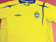 Tricou Umbro - fotbal - Nationala SUEDIEI (sezonul 2005-2006)