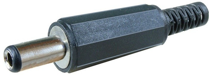 Conector DC, 2,1x5,5x14mm, tata, pe cablu - 121591