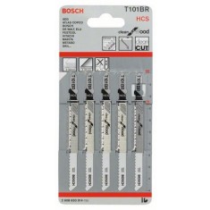 Set p&acirc;nze Bosch pentru ferăstrău vertical T 101 BR 5buc 2 608 630 014