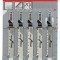 Set p&acirc;nze Bosch pentru ferăstrău vertical T 101 BR 5buc 2 608 630 014