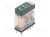 Releu electromagnetic, DPDT, 12V DC, 5A, seria RXG, SCHNEIDER ELECTRIC - RXG22JD